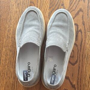 Emanuel Ungaro Gray Suede Loafers